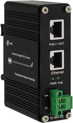 Elenzk industrial gigabit poe injector front view