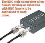 Waterproof BNC male to male connection pin of the XRDS-RF silver plated copper cable