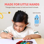 Eco friendly food grade pigment crayons handmade for babies aged one to four years