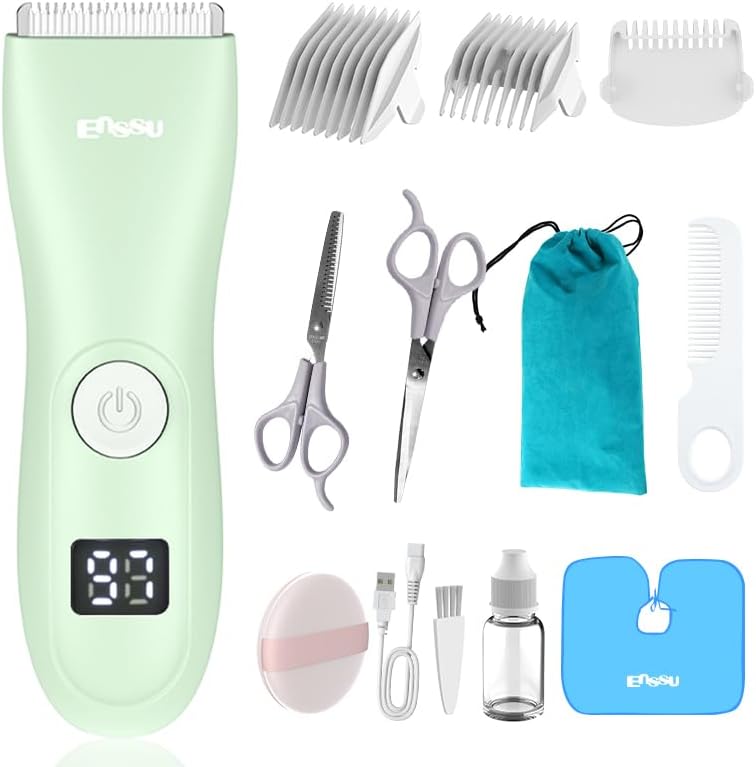 Zuxify baby hair clipper front view professional trimmer