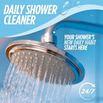 Oh Yuk streak-free shower spray bottle for glass and tile maintenance.