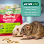 Authentic imported adult rat pellet diet packaging for immune support