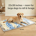Large size dog activity play mat dimensions