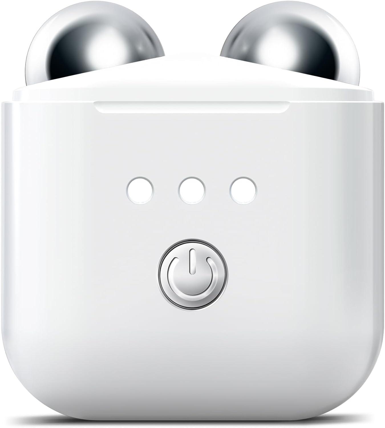 Microcurrent Facial Device,Enhances The Ability to Lift The Face and Tighten The Skin,USB mini Device for Face,for Facial Wrinkle Equipment.Easy to store and carry., White - Image 1