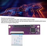 Acogedor internal SATA to IDE interface converter showing the precise alignment points and high-quality electronic soldering.