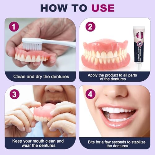 Imported professional grade denture relining kit for sensitive gums.