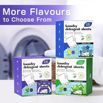 Lavender scented laundry strips for static and wrinkle reduction