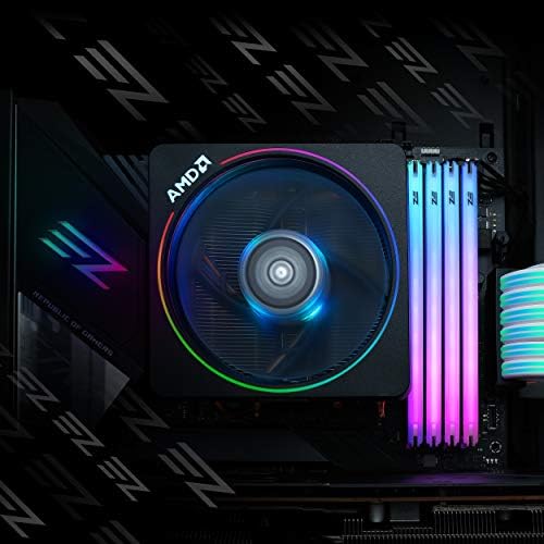 EZDIY-FAB addressable RGB desktop memory enhancement kit unboxed with all included mounting hardware and thermal management pads.