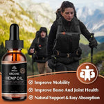 Close up of Hmone Hemp Oil Dropper and Packaging