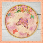 Assorted collection of 20 unique botanical napkin designs