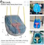 Okcool waterproof swing cover showing adjustable straps