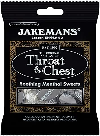 Jakemans Throat and Chest Menthol Sweets 100G - Image 2