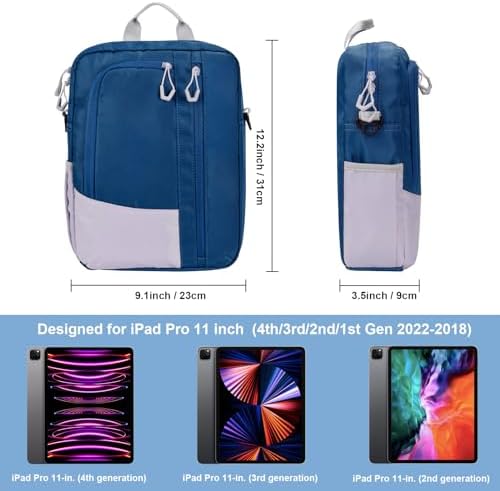 Cayeelu padded carrying travel case with shoulder strap