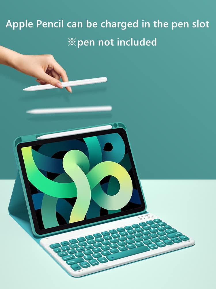 Kaitesi blue folio case with detachable keyboard