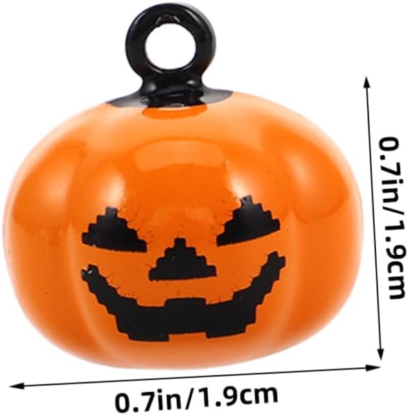 Balacoo 5 pack Halloween pet bells close up