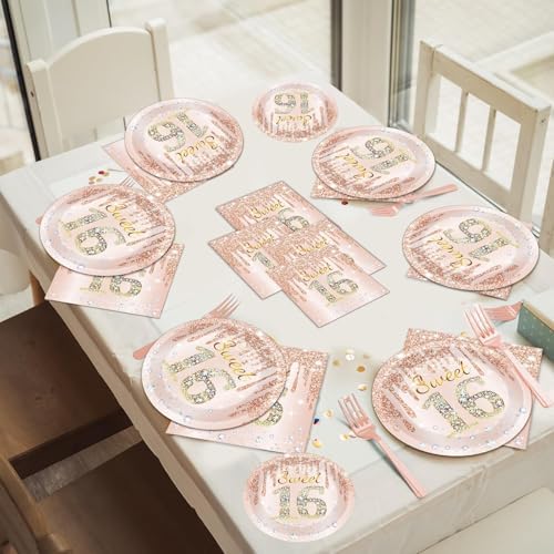 Table setting demonstration with Chunnin party supplies
