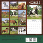Brown Horse 2026 Wall Calendar - Image 3