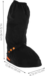 Milisten waterproof boot covers side profile