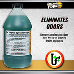 Instant Power Septic treatment being used to clear leach field clogs and odors.
