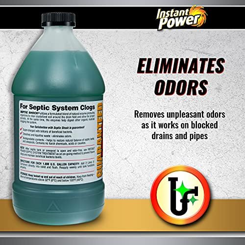 Instant Power Septic treatment being used to clear leach field clogs and odors.