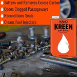 Kreen engine cleaner additive can in hand