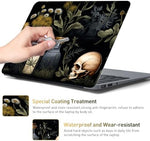 Easy residue free removal process of the NXZGO Black Academia vinyl skin from an aluminum laptop chassis