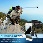 ONOLA outdoor portable high definition monocular telescope lens detailing for hiking