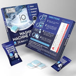Eco friendly descaler tablets for washing machine drum maintenance