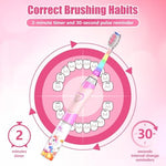 Dada-Tech kids toothbrush packaging showing replacement brush heads.