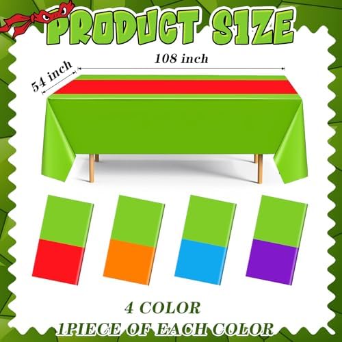 Waterproof cartoon character table cloth close up demonstrating oil proof protective barrier properties