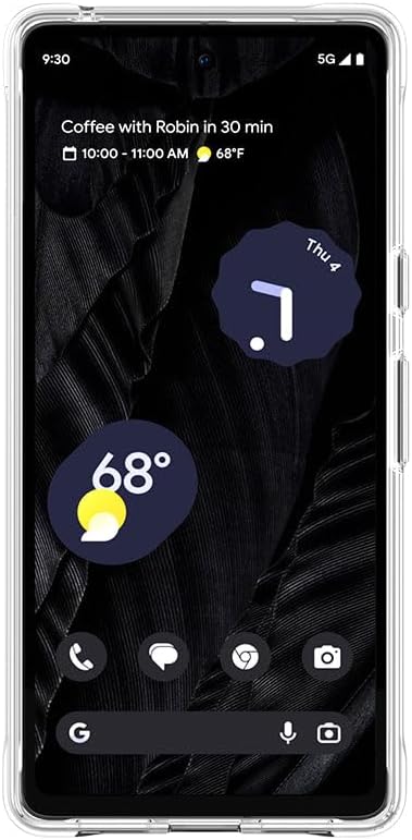 Case-Mate Google Pixel 7A protective case showing 12 foot drop test rating