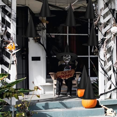 Halloween indoor ceiling decoration setup