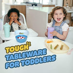MightyMoe divided plates and bowls for toddlers
