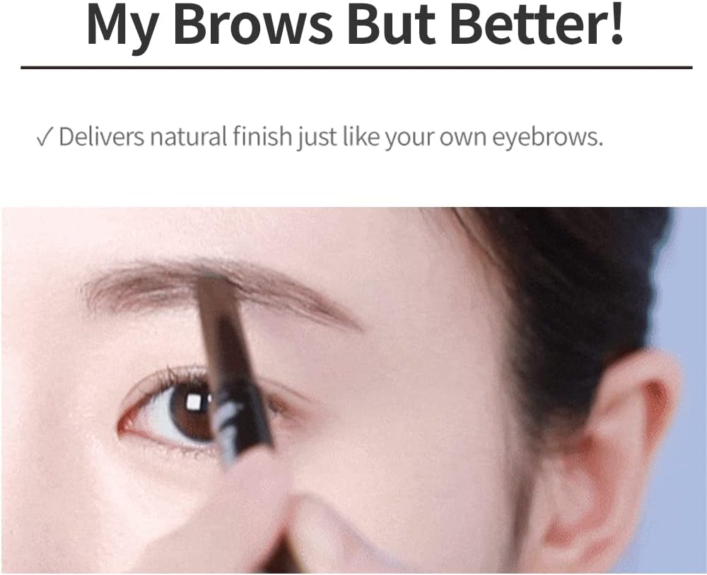 Etude authentic imported eyebrow pencil swatches brown