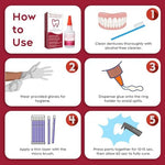 TrueRush laboratory grade adhesive for ceramic dental tools and appliances.