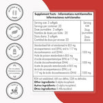 High strength EPA fish oil softgels in a bottle