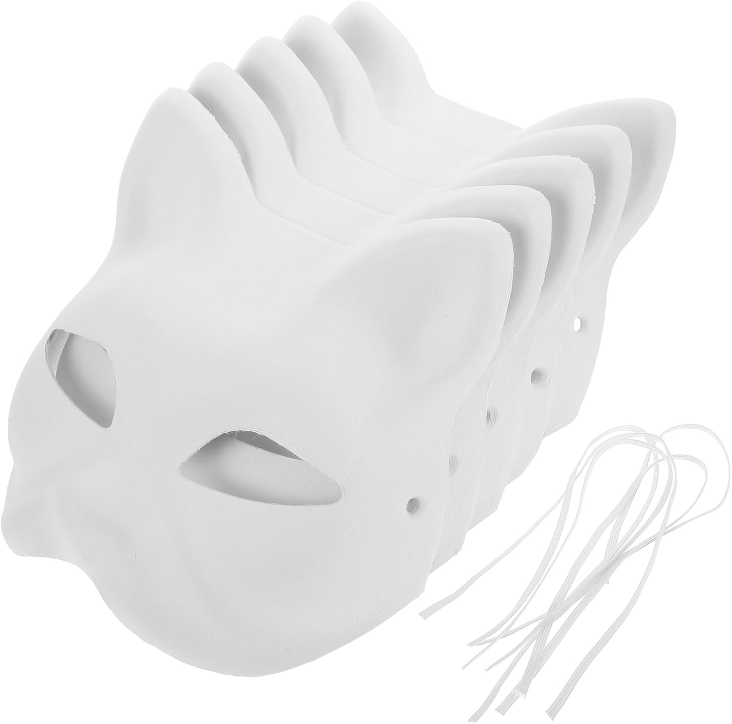Nolitoy cat mask front view DIY craft accessory