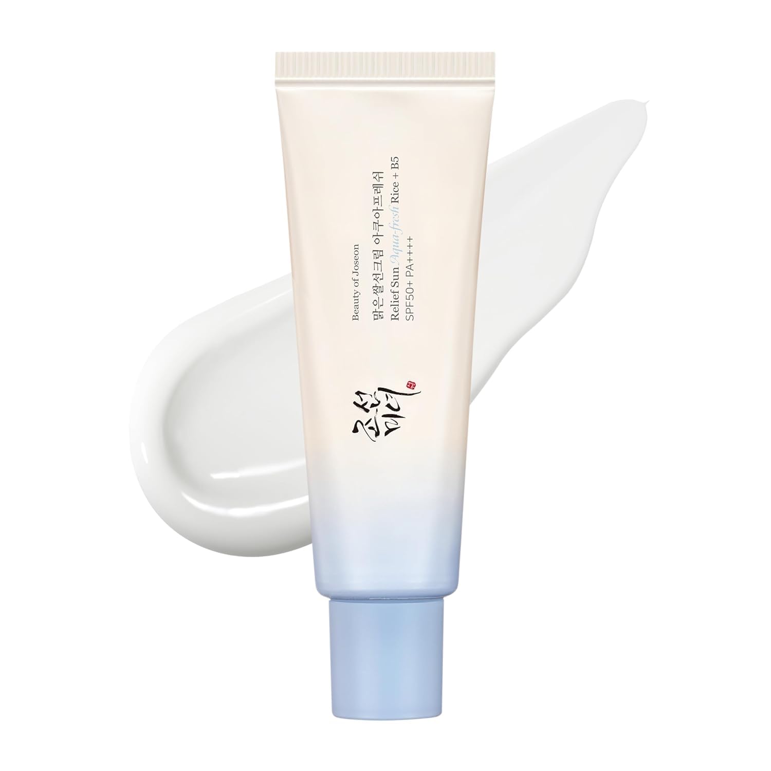 Beauty of Joseon Relief Sun Aqua-fresh sunscreen tube front view