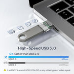 Elebase electronic accessories showing four individual transparent charging converters side by side.