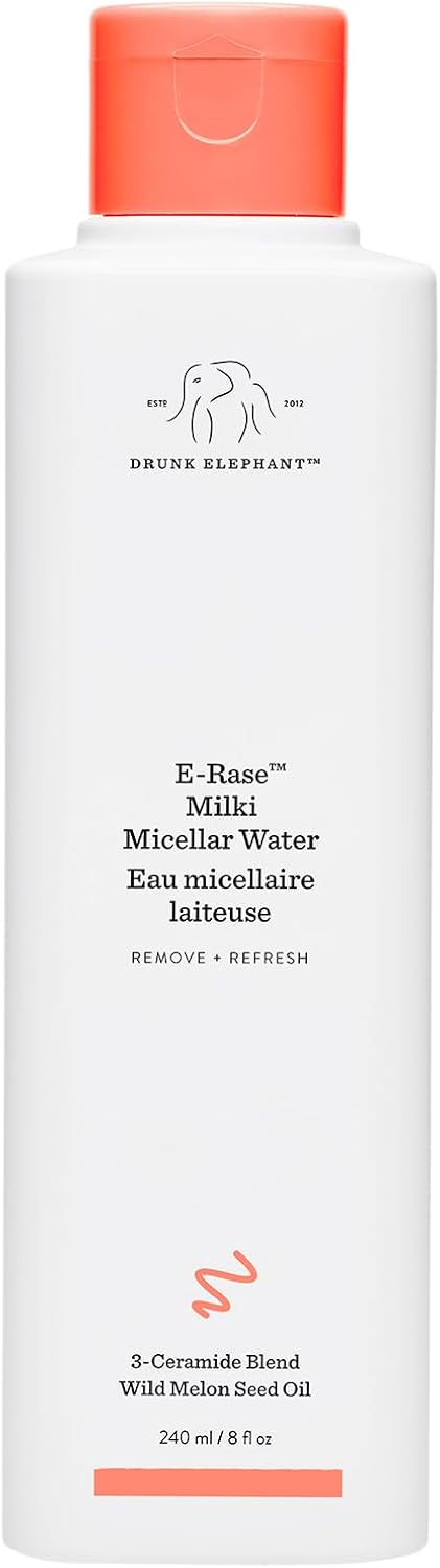 Drunk Elephant E-Rase Milki Micellar Water front view packaging
