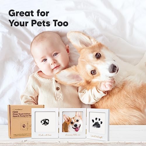KeaBabies personalized gifts for new mom packaging box open with all inclusive contents.