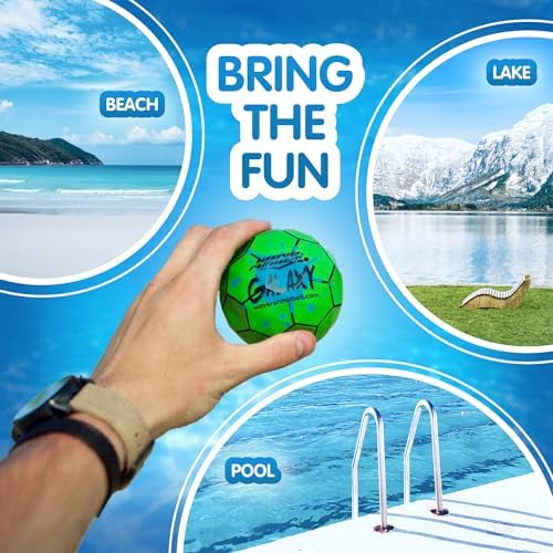 Wave Runner Galaxy Bounce Ball â€“ Water Skipping & Bouncing Ball for Pool, Beach & Lake | Soft Foam Skip Ball Toy for Kids 8+, Teens & Adults, Stocking Stuffer - Image 4