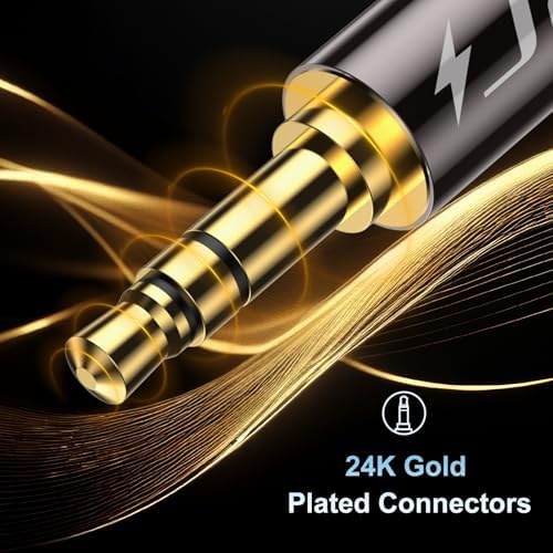 Durable PVC jacket of J&D 3.5mm extension cable