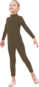 Genfirdom full body dancewear showing stretch flexibility