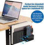 Ciboties organizer holding laptop and files vertically