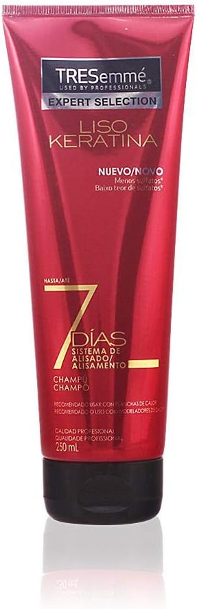 TRESemme Keratin Smooth 7 Day Smooth Shampoo 250ml - Image 1