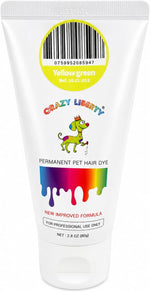 Crazy Liberty professional grooming color gel box packaging