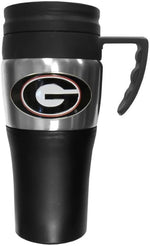Siskiyou NCAA 2 toned travel cup lifestyle view on office desk
