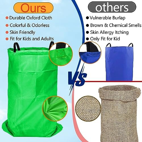Potato Sack Race Bags - 32PCS Outdoor Games Sack Race Bags for Adults and Kids,3 Legged Race Bands,Egg Spoon Relay Race,Bean Bag Toss,Party Games for Kids,Field Day Games for Adults - Image 7