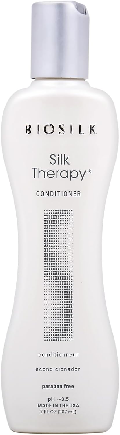 BioSilk Silk Therapy Conditioner front view bottle